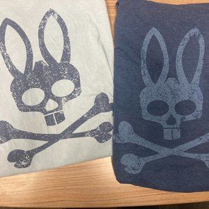 2x Psycho Bunny Tshirts XL